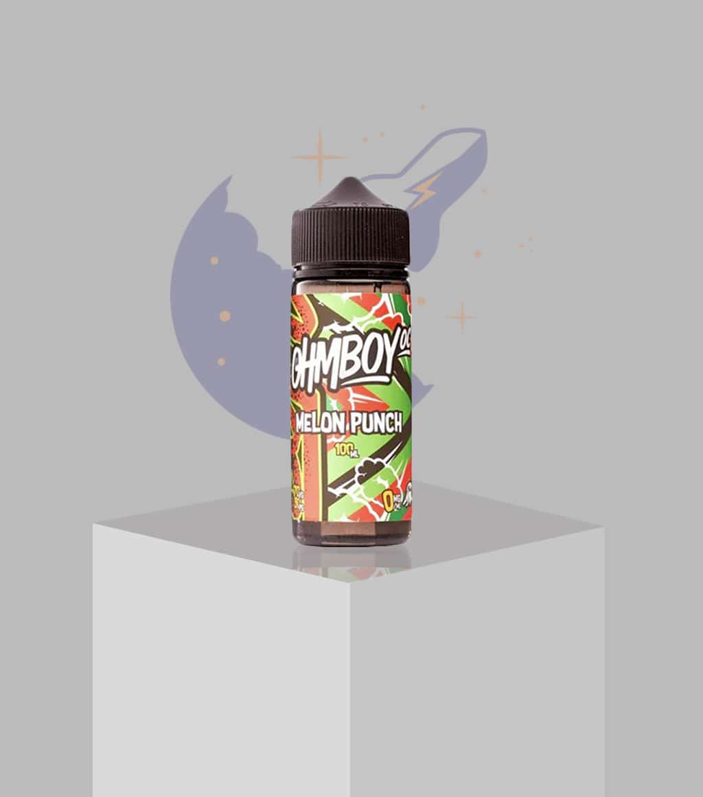 ohm boy melon punch 100ml اوهم بوی - هندونه طالبی کیوی / Ohm Boy - Melon Punch - Image 1