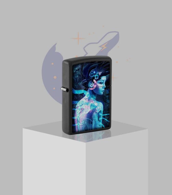 فندک زیپو / Zippo - 48517 Cyborg Woman - Image 1