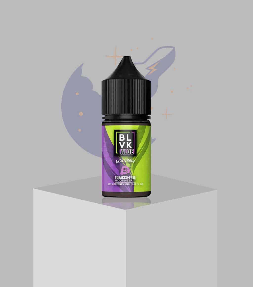 blvk aloe grape بی ال وی کی - توت فرنگی هلو یخ / BLVK - Berry Peach Ice - Image 1