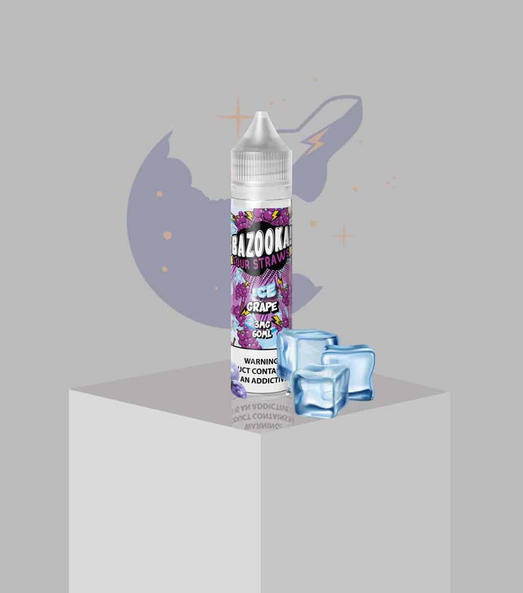 bazooka grape ice 3mg بازوکا - انگور یخ / Bazooka - Grape Ice - Image 1