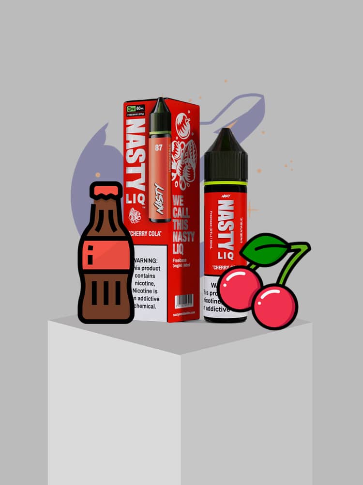 cherry cola نستی (جدید) - آلبالو و نوشابه با یخ / Nasty LIQ - Cherry Cola - Image 1