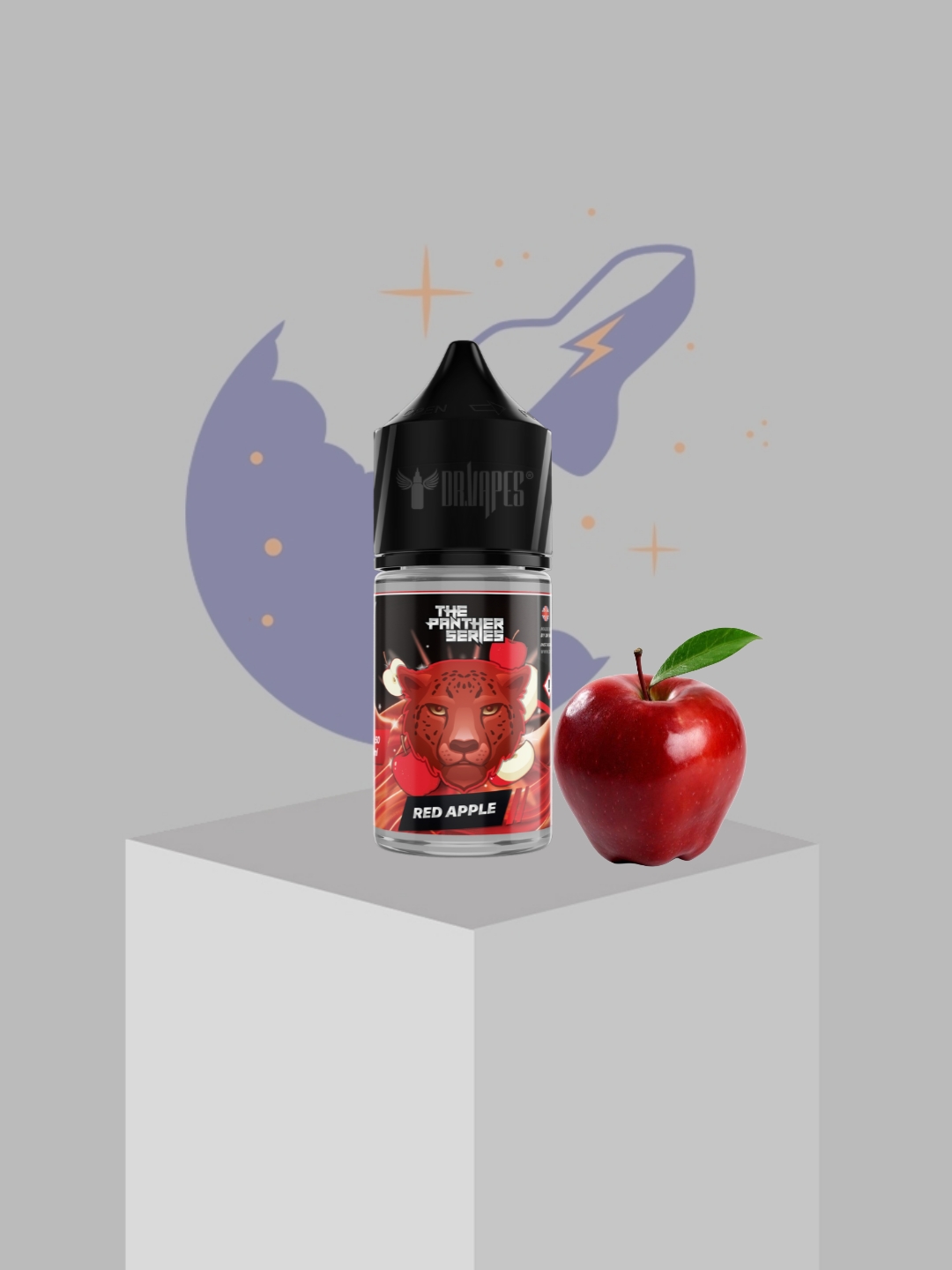 Y10 دکتر ویپ - سیب قرمز / Dr vape - Red Apple - Image 1