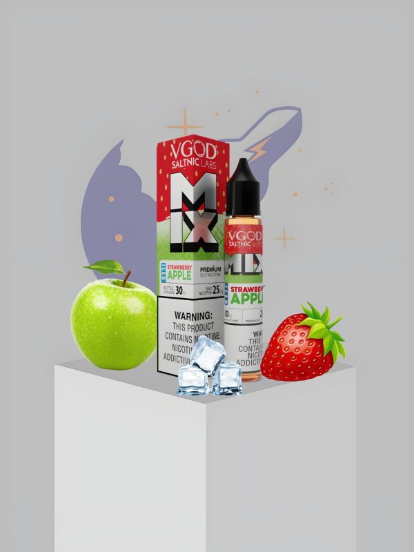 ویگاد - توت فرنگی سیب یخ / VGOD - Strawberry Apple Iced - Image 1