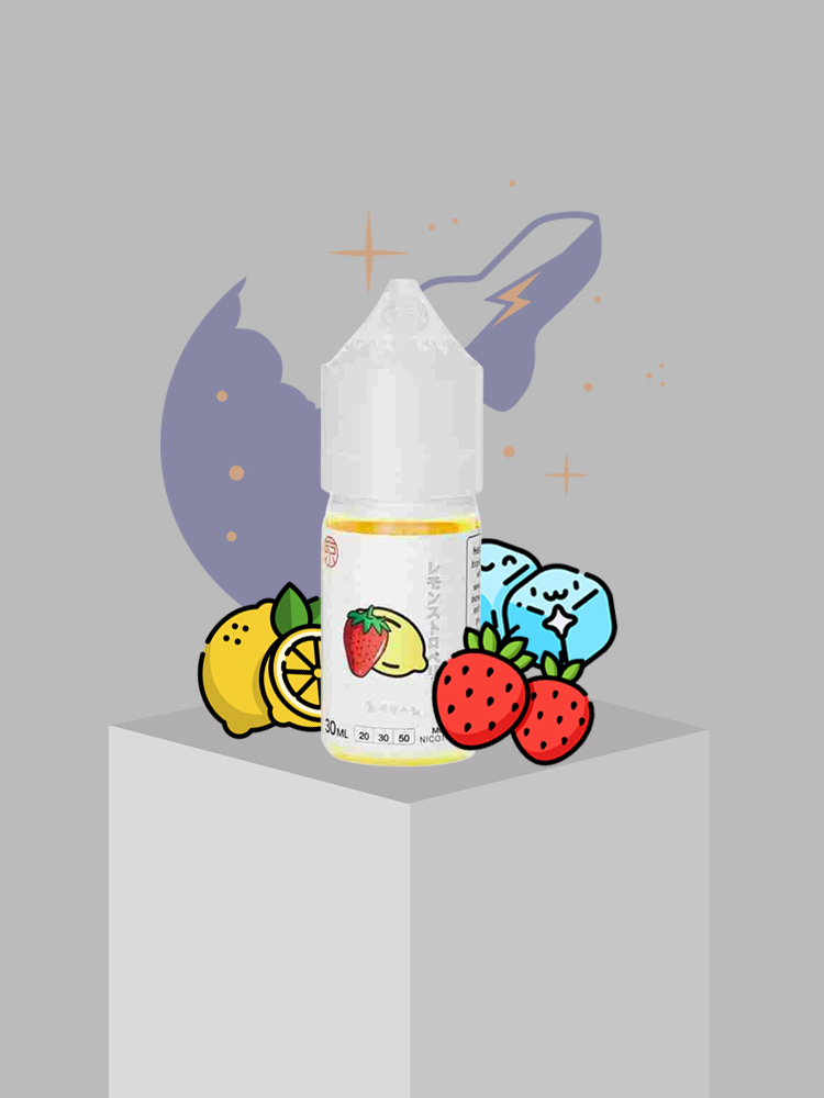 vapemoon23 توکیو - توت فرنگی و لیمو با یخ / Tokyo - Iced Strawberry Lemon - Image 1