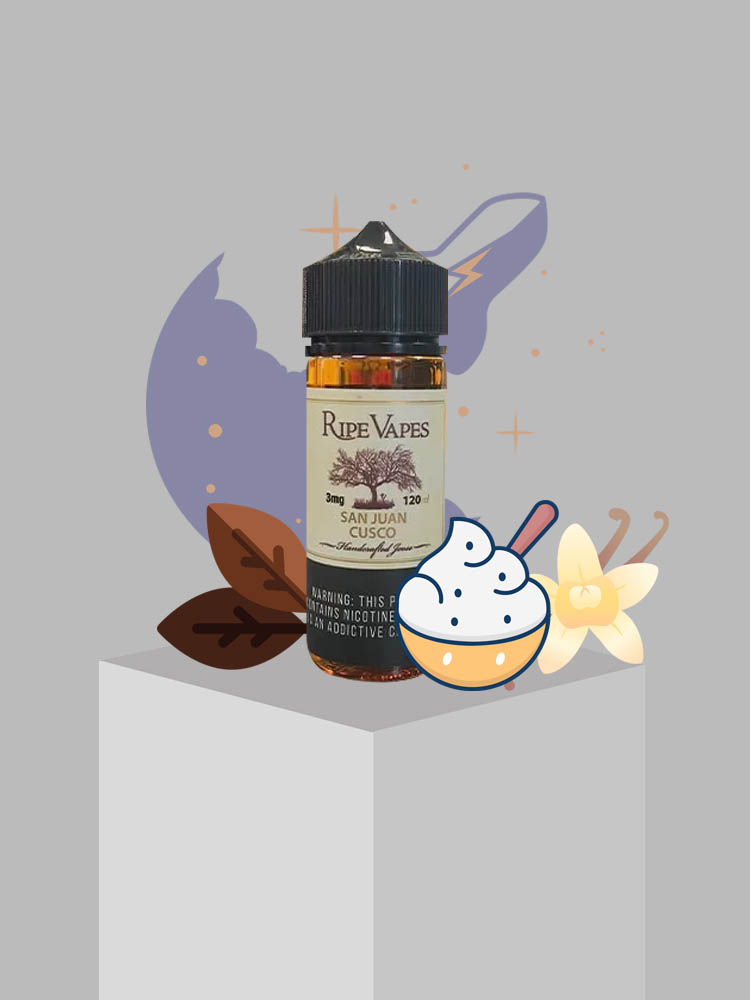 ripevape san juan cusco 120 رایپ ویپ - سیگار کوبایی خامه / Ripevapes - San Juan Cusco 120ml - Image 1